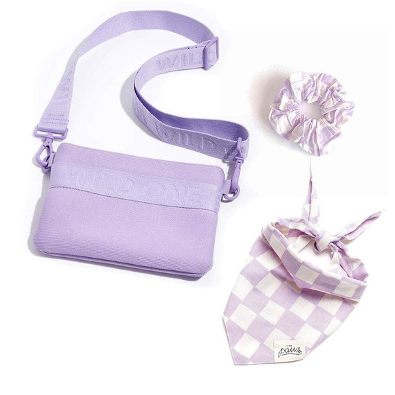 lilac gift bundle for dogs and pawrents