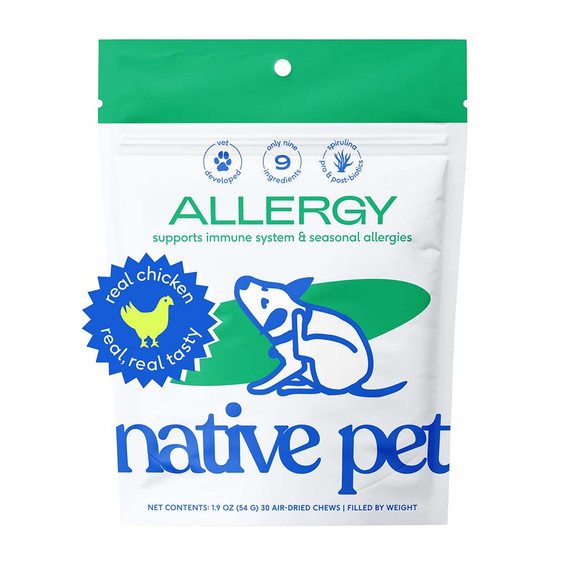Native Pet Allergy Dog Supplements