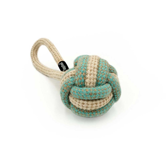 Ecozippy Cotton and Jute Ball - Dog Toy