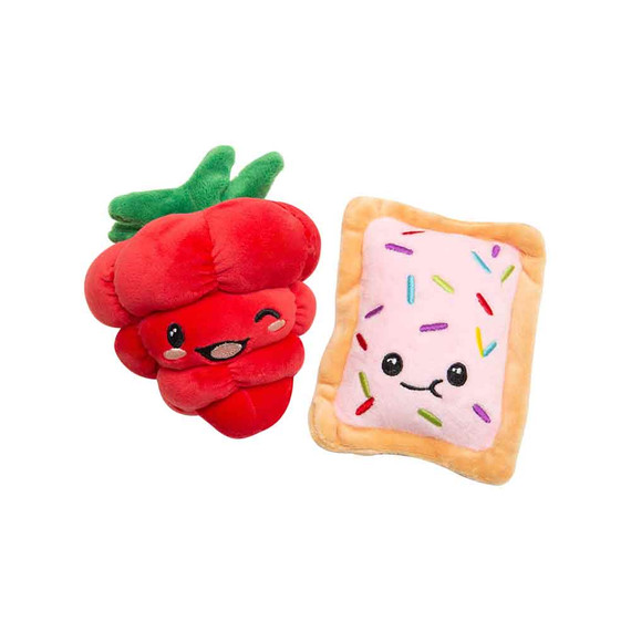 Cute strawberry mini dog toy
