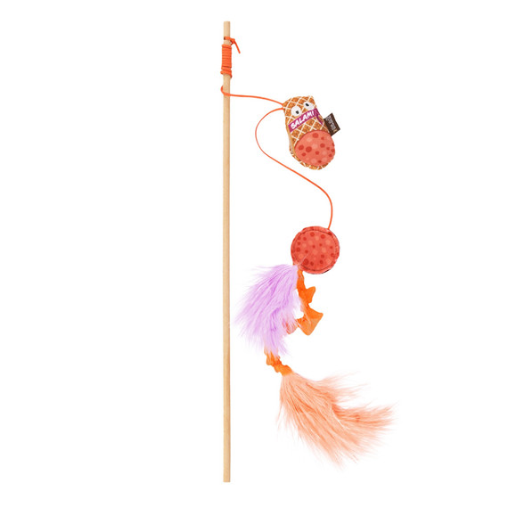 Salami Cat Wand Toy Salami Cat Wand Toy