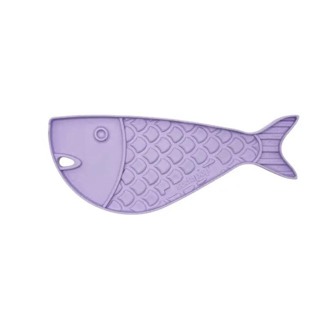 SodaPup Goldfish eMat lick mat for cats with gentle goldfish texture