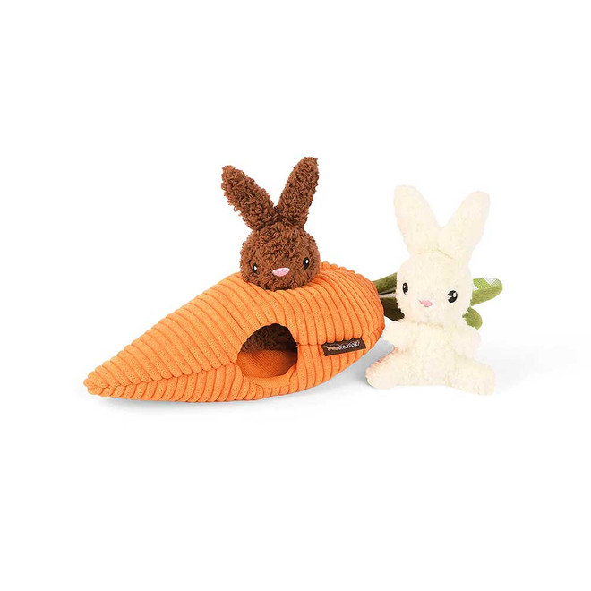 Funny Bunnies dog plush toy