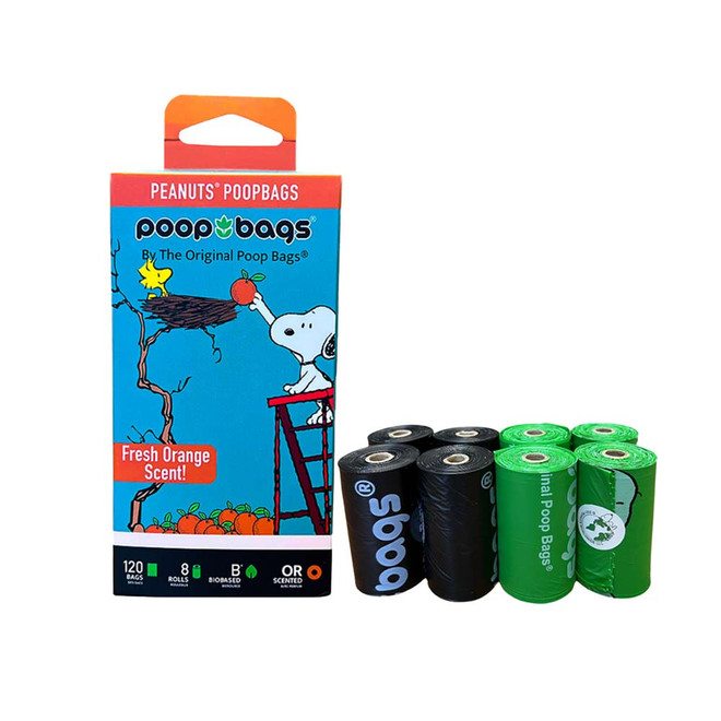 120 biobased poop bags