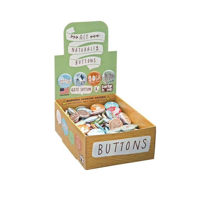 Eco-conscious buttons