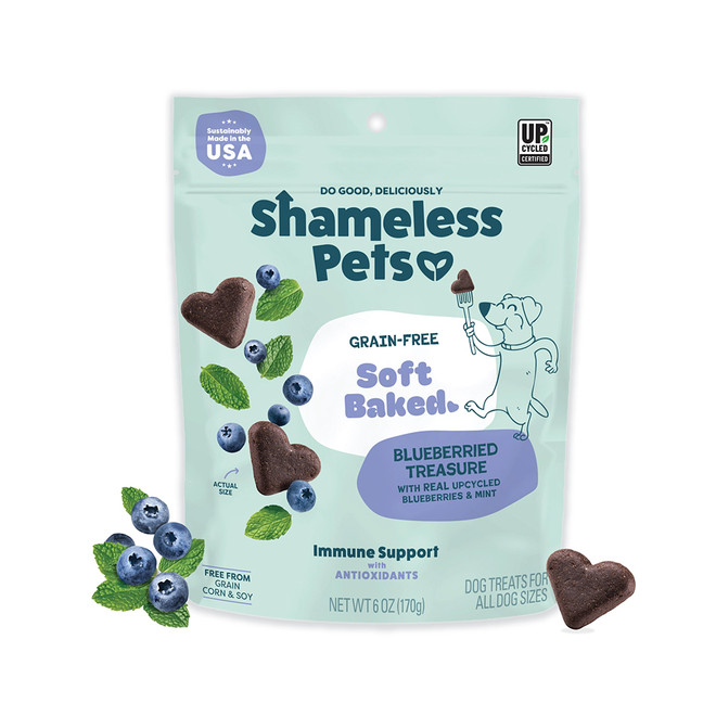 Blueberries dog treats