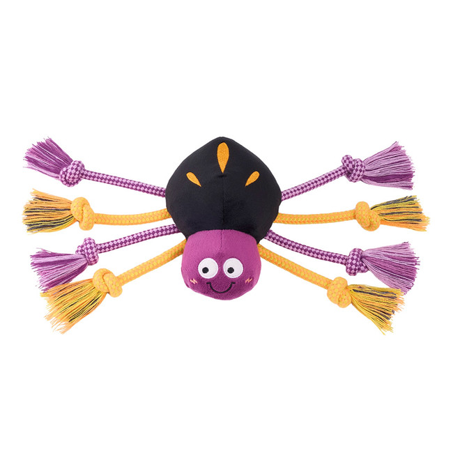 Spooky Spider Dog Toy