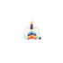 Mini birthday cake plush dog toy for small dogs with squeaker