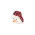 Mini Snowman Dog Toy Plush