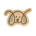 Poko and Oki Doggy Bamboo Sticker