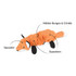 Cute fox dog toy Cute fox dog toy