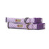 organic lilac dog collar