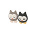 cute owls cat toy