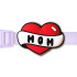 Love Mom Dog Charm