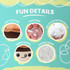 Eco friendly smore Dog Toy
