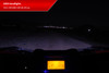 SIX12 Billet UTV Side Rear View Mirrors with Rigid Industries  LED Lights with Amber Backlit Turn Signal Lights