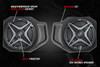 2018-2024 Polaris Ranger XP1000 A-Spec SSV Works 5-Speaker Audio System w/JVC