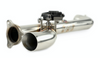 Trinity Racing SIDE PIECE Header Pipe with Electronic Cutout - RZR PRO XP / TURBO R