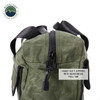 Small Duffle Bag with Handle & Straps - #16 Waxed Canvas Storage Small Duffle Bag with Handle & Straps - #16 Waxed Canvas Storage