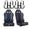Polaris RZR PRO (Turbo R, Pro R, Pro S, Pro R) 2 and 4 Seater Suspension "Weekender" Series Pair of Front Bucket Seats W/ Quick Mount Bracket (2020-2025)