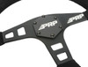 PRP XJ Cherokee Flat Suede Black Leather Steering Wheel