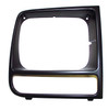 Headlamp Bezel, Right, Black, 97-01 Cherokee XJ