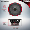 EXL 5.25" 2-Way Coaxial Speaker with Fiber Glass Cone | 80W RMS 3-Ohm EXL 5.25" 2-Way Coaxial Speaker with Fiber Glass Cone | 80W RMS 3-Ohm