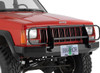 Jeep XJ Front Rock Crawler Bumper w/ Brushguard & D-Ring Mounts