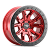 Dirty Life Wheels 17x9 9303 DT-1 Simulated Beadlock - Crimson Candy Red - Fits XJ Cherokee