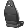 Corbeau XJ Jeep Cherokee Moab Reclyning Seat - Black Vinyl with Grey Perforated Vinyl Center (pair)