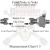 Front XJ Cherokee 1310 CV Driveshaft [Extreme Duty Series] - Adams Driveshaft