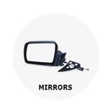Rear View Side Mirrors - XJ Cherokee