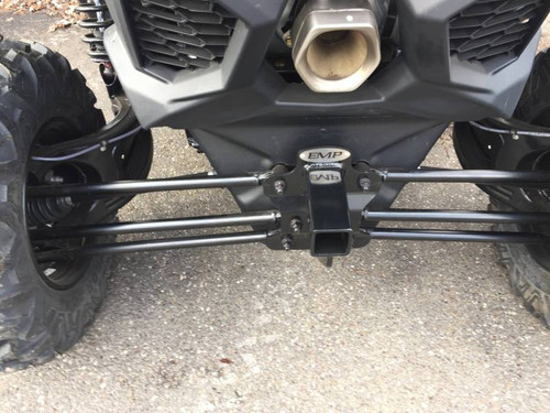Maverick X3 Tow Hook Mount Plate with 2" Receiver