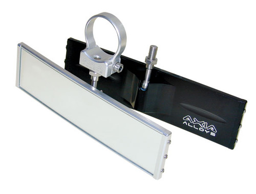 Polaris RZR 9" Panoramic Rear View Mirror with 1.75" Tube Clamp Mount