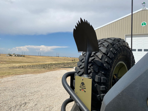 Krazy Beaver Overland Offroad Recovery Shovel - Black Textured Head/Yellow Handle Krazy Beaver Overland Offroad Recovery Shovel - Black Textured Head/Yellow Handle