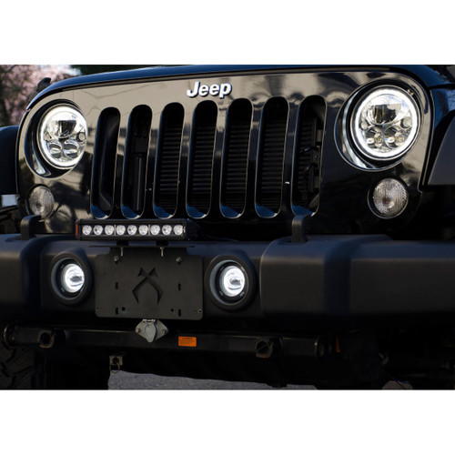 Vision X 3.7" Optimus Round 15º Beam with Amber Halo LED Light Kit Vision X 3.7" Optimus Round 15º Beam with Amber Halo LED Light Kit
