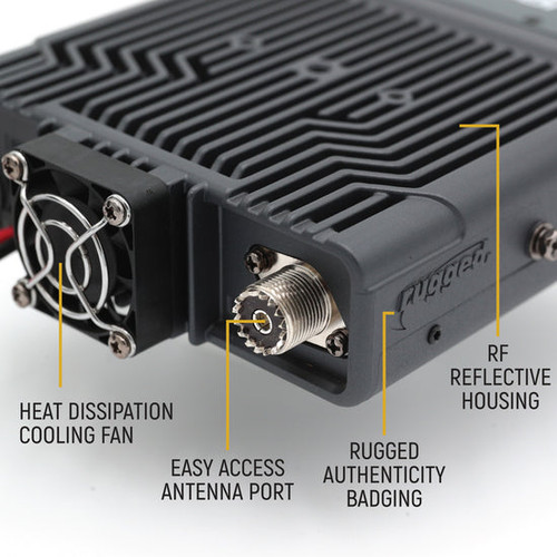 Rugged Rambler G4 GMRS Mobile Radio Rugged Rambler G4 GMRS Mobile Radio