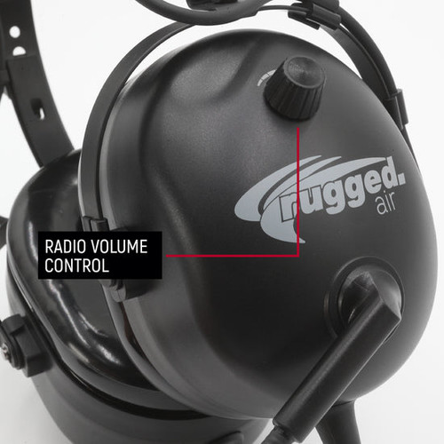 Rugged Air RA210-BT Bluetooth General Aviation Headset