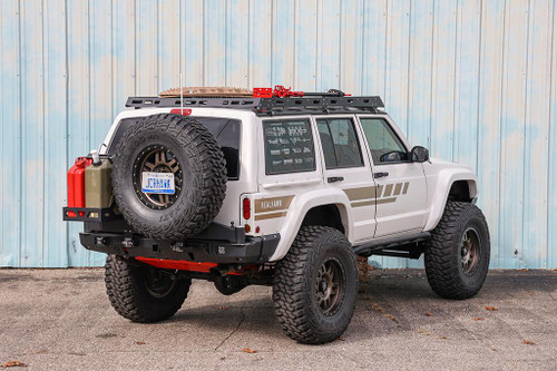 Jeep XJ Rear Bumper | Vanguard Tire Carrier Ready - Jeep Cherokee (84-01)