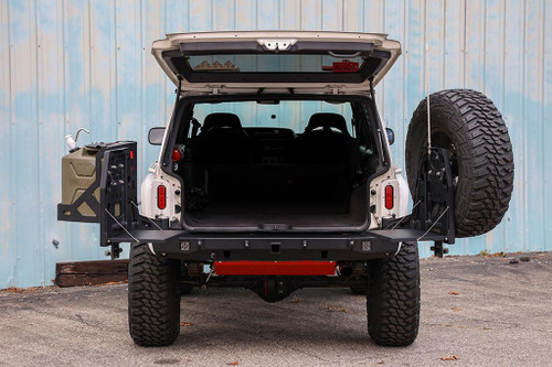 Jeep XJ Rear Bumper | Vanguard Tire Carrier Ready - Jeep Cherokee (84-01)
