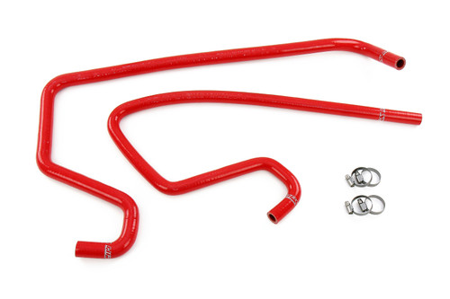 HPS Silicone Heater Coolant Hose Kit Jeep 1999-2001 Cherokee XJ 4.0L Right Hand Drive, Red