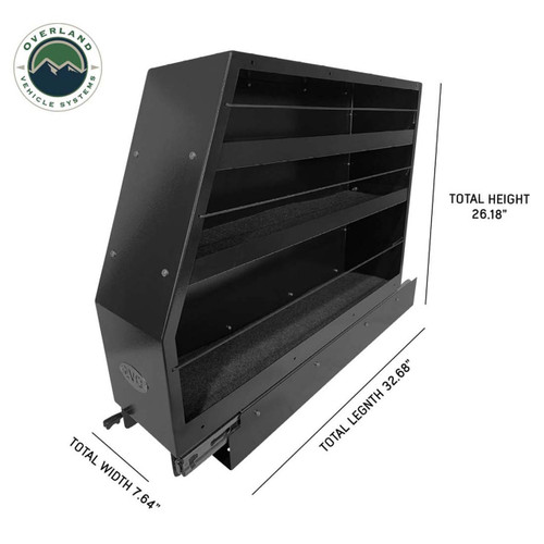 Highline Slide Out Camping Storage System - Fits XJ Cherokee Highline Slide Out Camping Storage System - Fits XJ Cherokee
