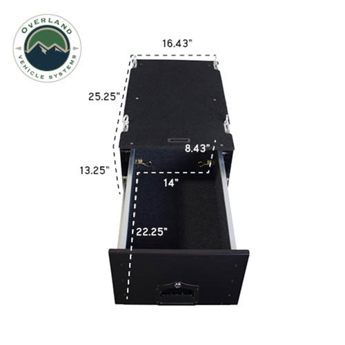 Cargo Box With Slide Out Drawer Size - Fits Jeep Cherokee XJ Cargo Box With Slide Out Drawer Size - Fits Jeep Cherokee XJ