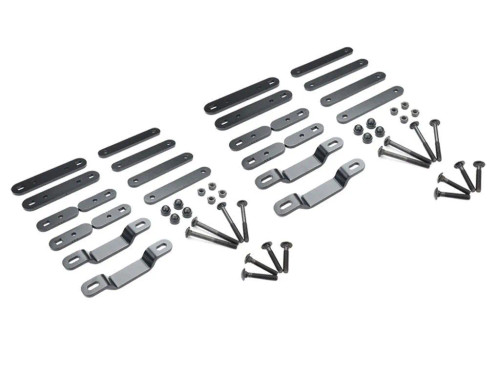 Hard Shell Tent Mount Brackets / 4 Piece - Fits XJ Cherokee Slimline II Roof Rack