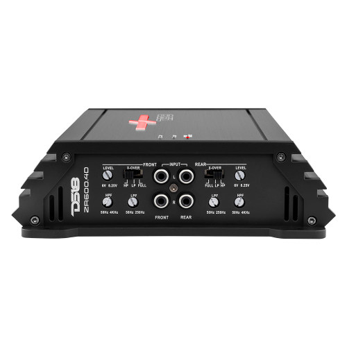 ZR 4-Channel Class D Amplifier 4 x 150 Watts Rms @ 4-ohm ZR 4-Channel Class D Amplifier 4 x 150 Watts Rms @ 4-ohm