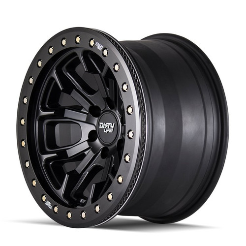 Dirty Life Wheels 17x9 9303 DT-1 Simulated Beadlock - Matte Black - Fits XJ Cherokee