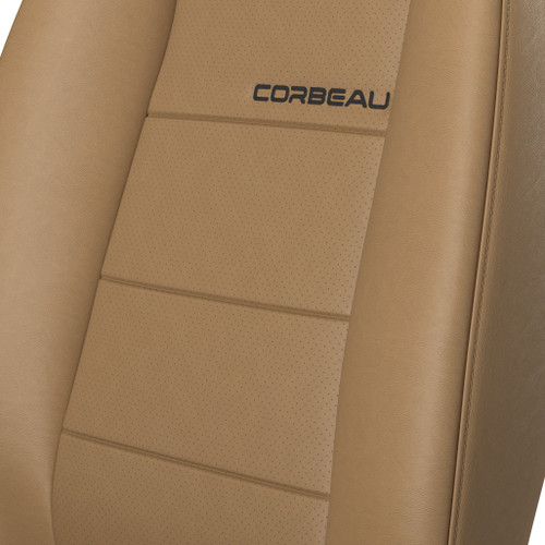 Corbeau XJ Jeep Cherokee Moab Reclyning Seat - Spice Vinyl with Perforated Vinyl Center (pair)