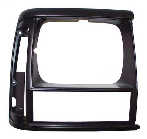 Jeep Cherokee (XJ) (1991-1992). Right side; Black/Black bezel.