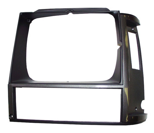 Headlamp Bezel, Left, Grey, 84-90 Cherokee XJ