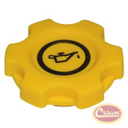 Jeep Diesel Engine Oil Filler Cap, 2.5L - XJ Cherokee